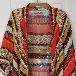 Multipurpose aztec print top